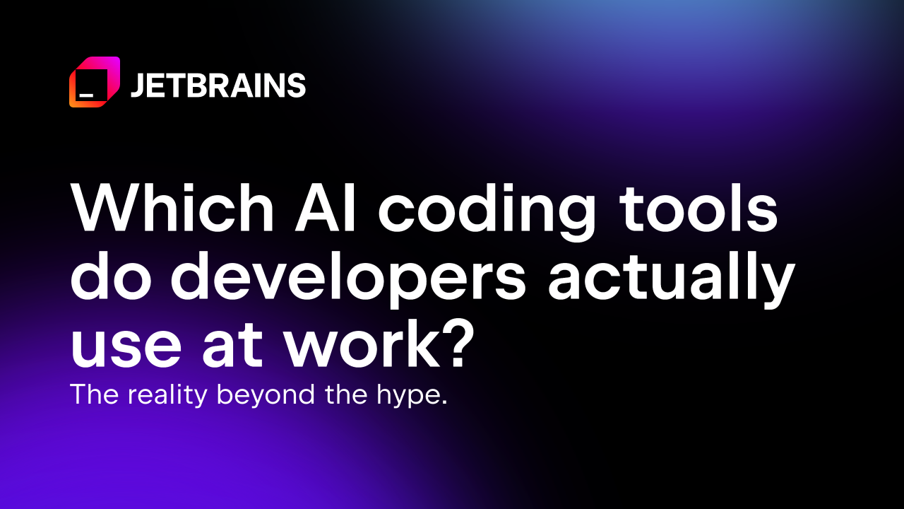 JetBrains AI Developer Survey 2026